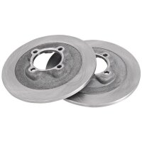 2 Brake Discs solid Ø 247 mm 10 mm A.B.S. for e.g....