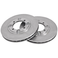 2 Brake Discs Vented Ø 256 mm 24 mm A.B.S. for...