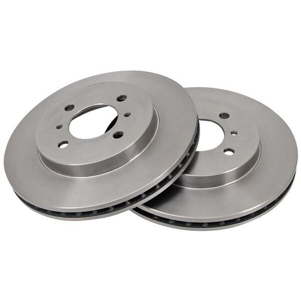 2 Brake Discs Vented Ø 256 mm 24 mm A.B.S. for e.g. MITSUBISHI Lancer