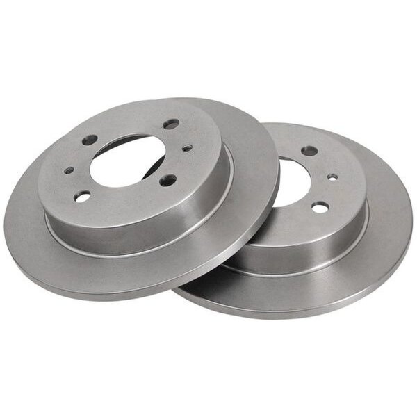 2 Brake Discs solid Ø 236 mm 10 mm A.B.S. for e.g. MITSUBISHI Carisma
