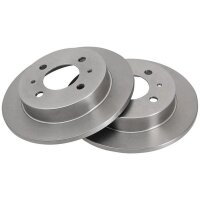 2 Brake Discs solid Ø 236 mm 10 mm A.B.S. for e.g....