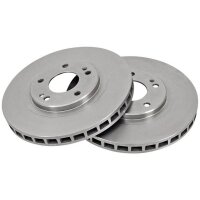 2 Brake Discs Vented Ø 296 mm 30 mm A.B.S. for...