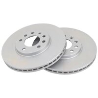 2 Brake Discs Vented Ø 288 mm 25 mm A.B.S. for...