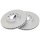 2 Brake Discs Vented Ø 288 mm 25 mm A.B.S. for e.g. LOTUS Elise