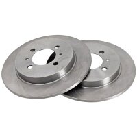 2 Brake Discs solid Ø 258 mm 9 mm A.B.S. for...