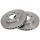 2 Brake Discs Vented Ø 256 mm 24 mm A.B.S. for MITSUBISHI Eclipse