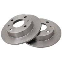 2 Brake Discs solid Ø 211 mm 9 mm A.B.S. for SUBARU