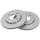 2 Brake Discs Vented Ø 239 mm 18 mm A.B.S. for e.g. SEAT Arosa