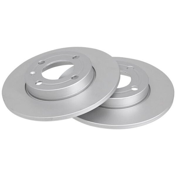 2 Brake Discs solid Ø 239 mm 10 mm A.B.S. for e.g. SEAT Arosa