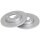 2 Brake Discs solid Ø 239 mm 10 mm A.B.S. for e.g. SEAT Arosa