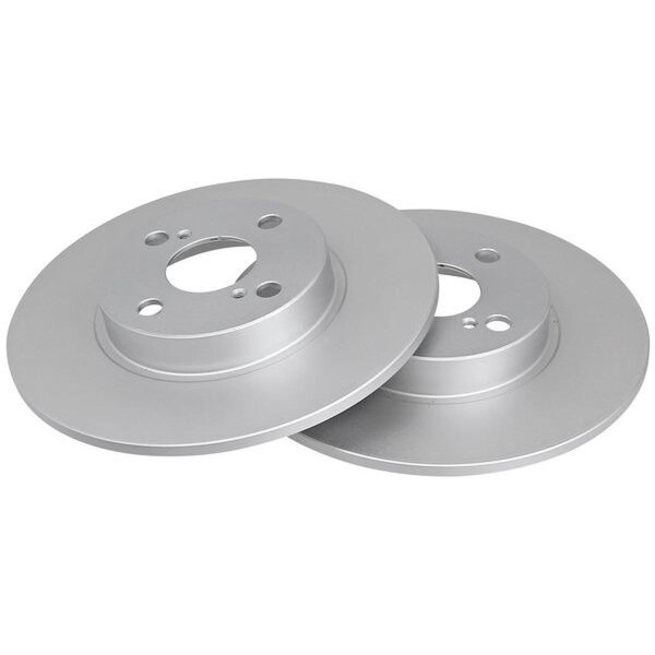 2 Brake Discs solid Ø 266 mm 9 mm A.B.S. for e.g. TOYOTA Corolla