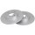 2 Brake Discs solid Ø 266 mm 9 mm A.B.S. for e.g. TOYOTA Corolla