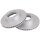 2 Brake Discs Vented Ø 290 mm 25 mm A.B.S. for e.g. TOYOTA 4 Runner