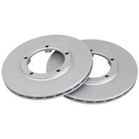 2 Brake Discs Vented Ø 276 mm 20 mm A.B.S. for...