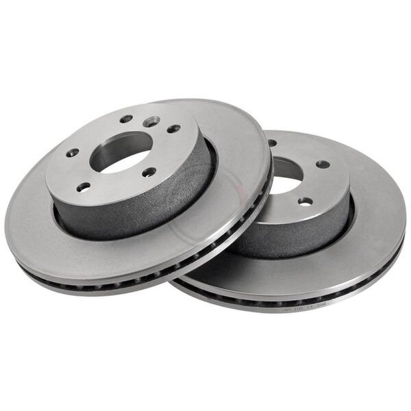 2 Brake Discs Vented Ø 297 mm 25 mm A.B.S. for e.g. LAND ROVER Range Rover