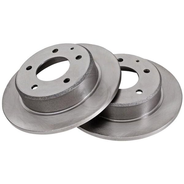 2 Brake Discs solid Ø 260 mm 10 mm A.B.S. for MAZDA 626