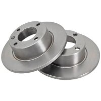 2 Brake Discs solid Ø 251 mm 12 mm A.B.S. for e.g....