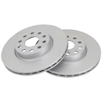 2 Brake Discs Vented Ø 281 mm 22 mm A.B.S. for...