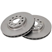 2 Brake Discs Vented Ø 281 mm 26 mm A.B.S. for...