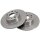 2 Brake Discs solid Ø 276 mm 10 mm A.B.S. for e.g. ALFA ROMEO 166