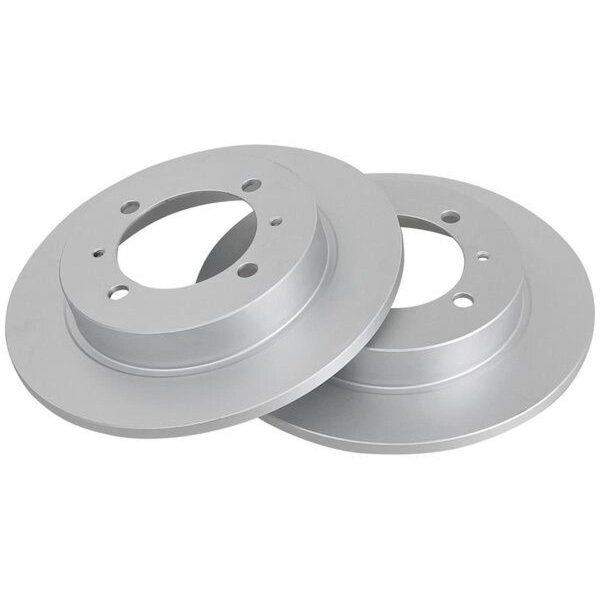 2 Brake Discs solid Ø 260 mm 10 mm A.B.S. for e.g. MITSUBISHI Carisma
