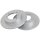 2 Brake Discs solid Ø 260 mm 10 mm A.B.S. for e.g. MITSUBISHI Carisma