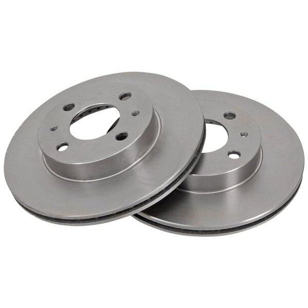 2 Brake Discs Vented Ø 247 mm 18 mm A.B.S. for e.g. NISSAN Almera
