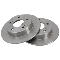2 Brake Discs solid Ø 258 mm 9 mm A.B.S. for e.g....