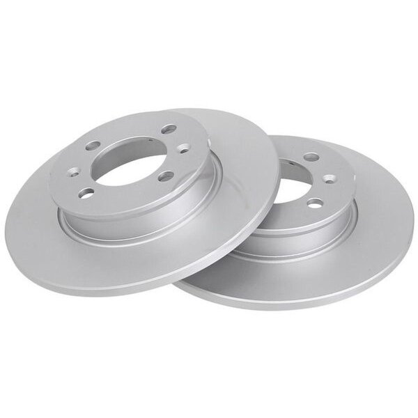 2 Brake Discs solid Ø 240 mm 10 mm A.B.S. for e.g. MG MGF