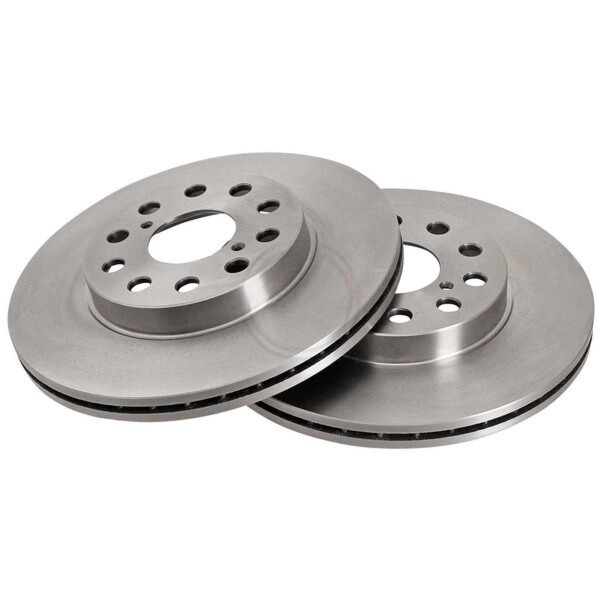 2 Brake Discs Vented Ø 281 mm 22 mm A.B.S. for e.g. TOYOTA MR2