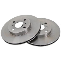 2 Brake Discs Vented Ø 254 mm 18 mm A.B.S. for...