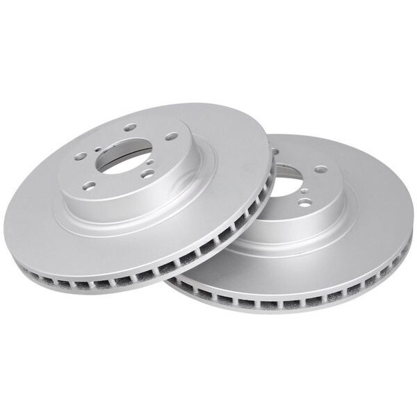 2 Brake Discs Vented Ø 277 mm 24 mm A.B.S. for e.g. SUBARU Brz