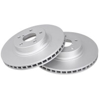 2 Brake Discs Vented Ø 277 mm 24 mm A.B.S. for...