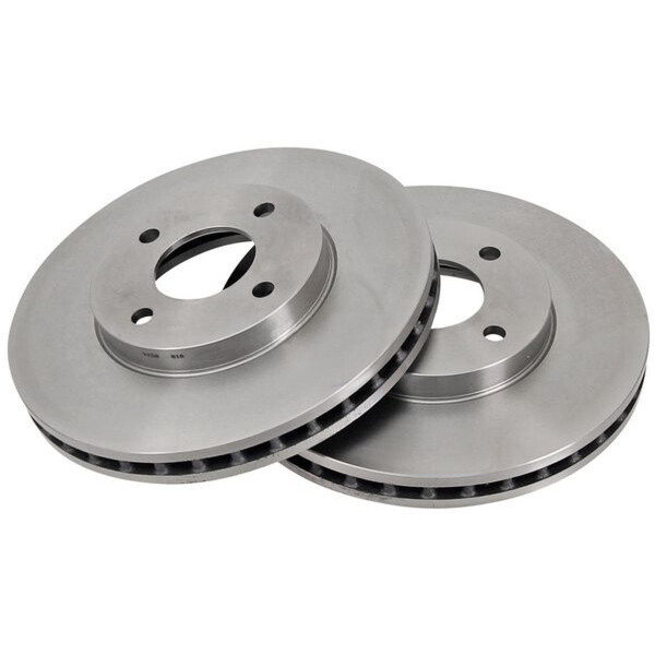 2 Brake Discs Vented Ø 257 mm 26 mm A.B.S. for e.g. NISSAN 100NX