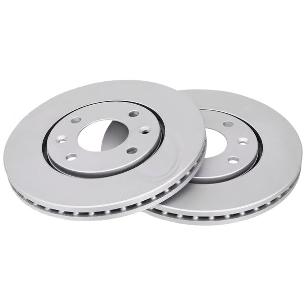 2 Brake Discs Vented Ø 260 mm 24 mm A.B.S. for e.g. PEUGEOT 406