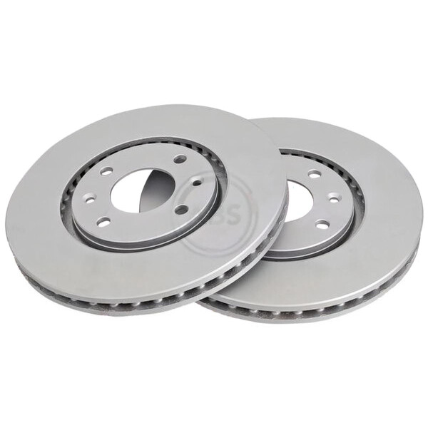 2 Bremsscheiben belüftet Ø 283 mm 26 mm A.B.S. für u.a. CITROËN Xantia