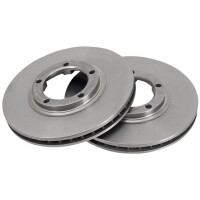 2 Brake Discs Vented Ø 254 mm 24 mm A.B.S. for...
