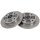 2 Brake Discs solid Ø 220 mm 10 mm A.B.S. for e.g. MAZDA 626