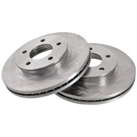 2 Brake Discs Vented Ø 276 mm 28 mm A.B.S. for...