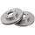 2 Brake Discs Vented Ø 276 mm 28 mm A.B.S. for e.g. MAZDA MPV