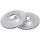 2 Brake Discs Vented Ø 276 mm 26 mm A.B.S. for e.g. FORD Mustang