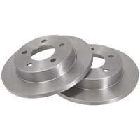 2 Brake Discs solid Ø 267 mm 14 mm A.B.S. for e.g....