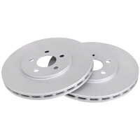 2 Brake Discs Vented Ø 282 mm 23 mm A.B.S. for...