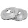 2 Brake Discs Vented Ø 256 mm 24 mm A.B.S. for e.g. MITSUBISHI Eclipse