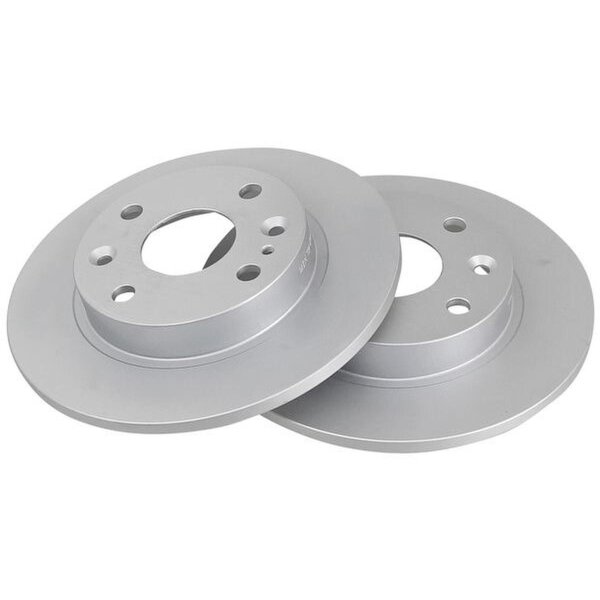 2 Brake Discs solid Ø 231 mm 9 mm A.B.S. for e.g. MAZDA 323 C