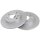 2 Brake Discs solid Ø 231 mm 9 mm A.B.S. for e.g. MAZDA 323 C