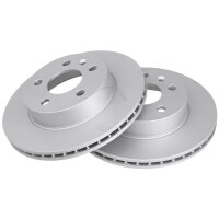 2 Brake Discs Vented Ø 276 mm 22 mm A.B.S. for...