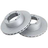 2 Brake Discs internally vented Ø 290 mm 20 mm A.B.S.