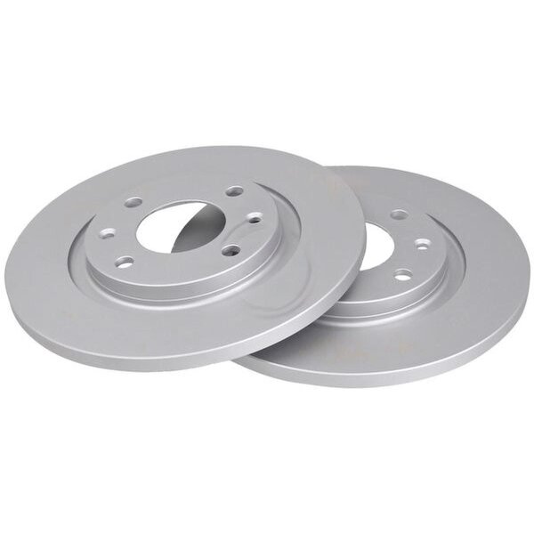 2 Brake Discs solid Ø 266 mm 13 mm A.B.S. for e.g. CITROËN Berlingo