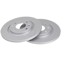 2 Brake Discs solid Ø 266 mm 13 mm A.B.S. for e.g....